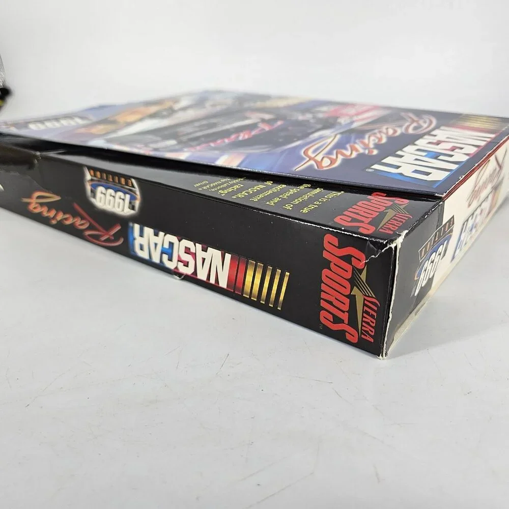 Vintage NASCAR Racing 1999 Edition PC Windows 95 CD-ROM Big Box Sierra Sports